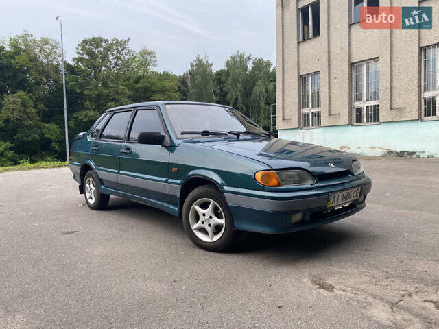 Зелений ВАЗ 2115 Самара, об'ємом двигуна 1.5 л та пробігом 166 тис. км за 2100 $, фото 1 на Automoto.ua