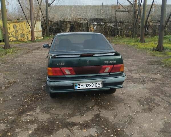 Зелений ВАЗ 2115 Самара, об'ємом двигуна 1.5 л та пробігом 180 тис. км за 1600 $, фото 3 на Automoto.ua