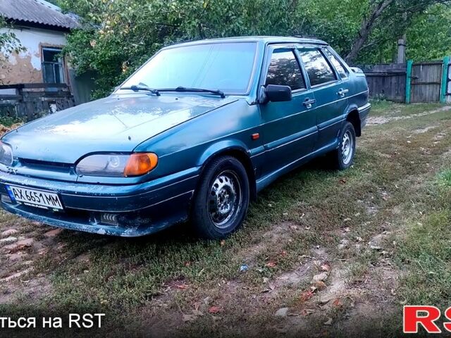 Зеленый ВАЗ 2115 Самара, объемом двигателя 1.5 л и пробегом 235 тыс. км за 1000 $, фото 8 на Automoto.ua