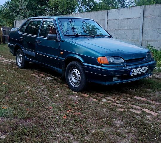 Зеленый ВАЗ 2115 Самара, объемом двигателя 1.5 л и пробегом 235 тыс. км за 1000 $, фото 9 на Automoto.ua