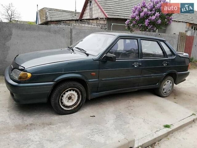 Зеленый ВАЗ 2115 Самара, объемом двигателя 0 л и пробегом 98 тыс. км за 1600 $, фото 1 на Automoto.ua