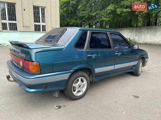 Зелений ВАЗ 2115 Самара, об'ємом двигуна 1.5 л та пробігом 166 тис. км за 2100 $, фото 2 на Automoto.ua