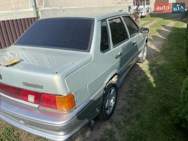 Зеленый ВАЗ 2115 Самара, объемом двигателя 0 л и пробегом 150 тыс. км за 1000 $, фото 1 на Automoto.ua