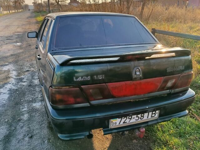 Зелений ВАЗ 2115 Самара, об'ємом двигуна 0 л та пробігом 320 тис. км за 870 $, фото 4 на Automoto.ua