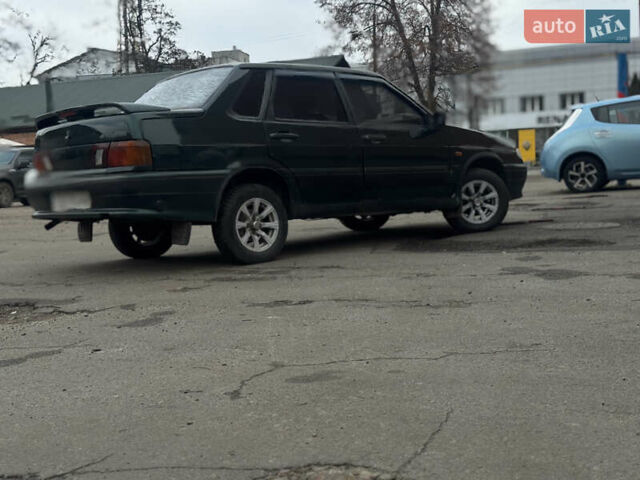 Зелений ВАЗ 2115 Самара, об'ємом двигуна 1.5 л та пробігом 268 тис. км за 1499 $, фото 3 на Automoto.ua