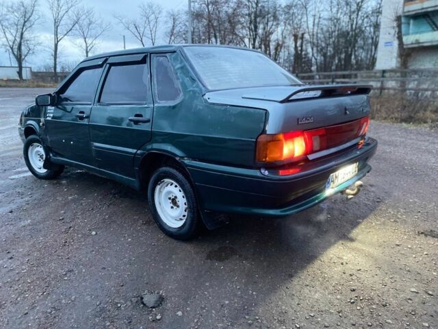 Зеленый ВАЗ 2115 Самара, объемом двигателя 1.5 л и пробегом 1 тыс. км за 750 $, фото 3 на Automoto.ua