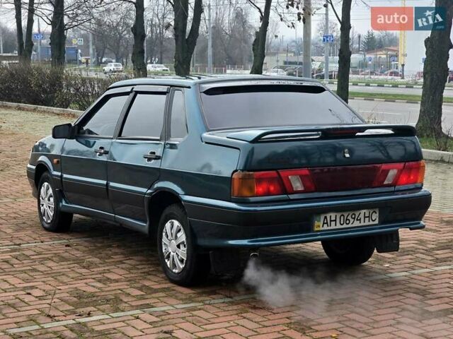 Зелений ВАЗ 2115 Самара, об'ємом двигуна 1.5 л та пробігом 131 тис. км за 1800 $, фото 4 на Automoto.ua