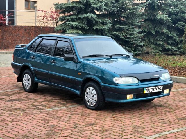 Зеленый ВАЗ 2115 Самара, объемом двигателя 1.5 л и пробегом 131 тыс. км за 1800 $, фото 7 на Automoto.ua