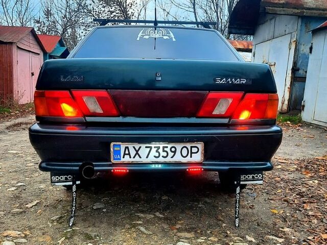 Зеленый ВАЗ 2115 Самара, объемом двигателя 1.5 л и пробегом 200 тыс. км за 2000 $, фото 6 на Automoto.ua