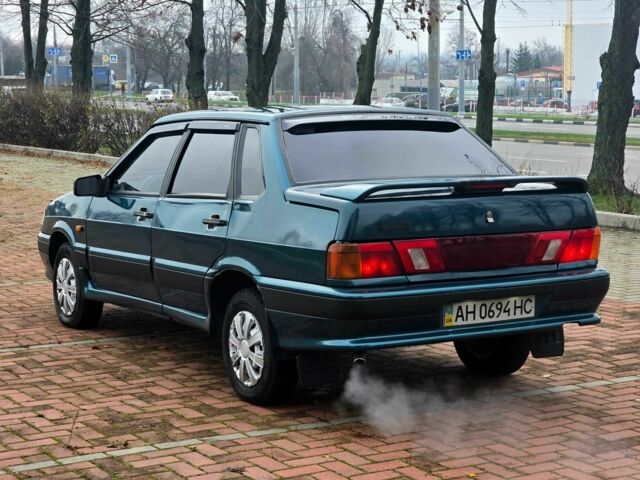 Зеленый ВАЗ 2115 Самара, объемом двигателя 1.5 л и пробегом 131 тыс. км за 1800 $, фото 3 на Automoto.ua