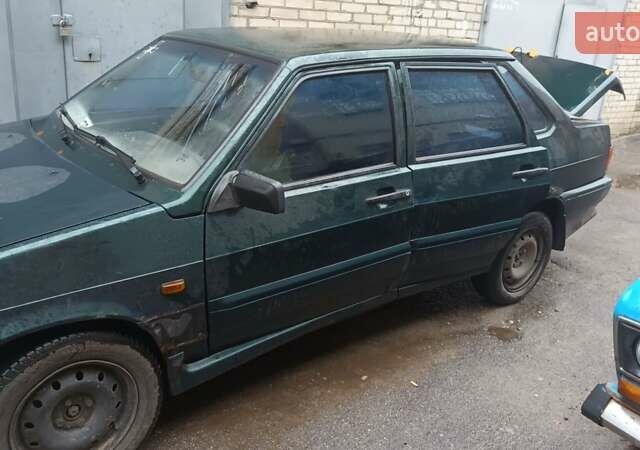 Зелений ВАЗ 2115 Самара, об'ємом двигуна 1.5 л та пробігом 248 тис. км за 550 $, фото 3 на Automoto.ua