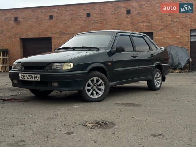 Зелений ВАЗ 2115 Самара, об'ємом двигуна 1.5 л та пробігом 268 тис. км за 1499 $, фото 1 на Automoto.ua