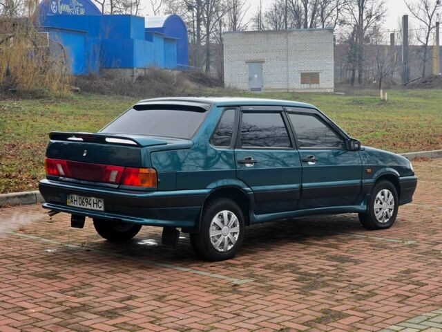 Зеленый ВАЗ 2115 Самара, объемом двигателя 1.5 л и пробегом 131 тыс. км за 1800 $, фото 6 на Automoto.ua
