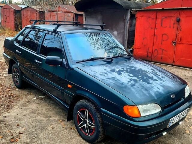 Зеленый ВАЗ 2115 Самара, объемом двигателя 1.5 л и пробегом 200 тыс. км за 2000 $, фото 3 на Automoto.ua