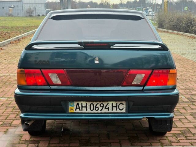 Зеленый ВАЗ 2115 Самара, объемом двигателя 1.5 л и пробегом 131 тыс. км за 1800 $, фото 4 на Automoto.ua