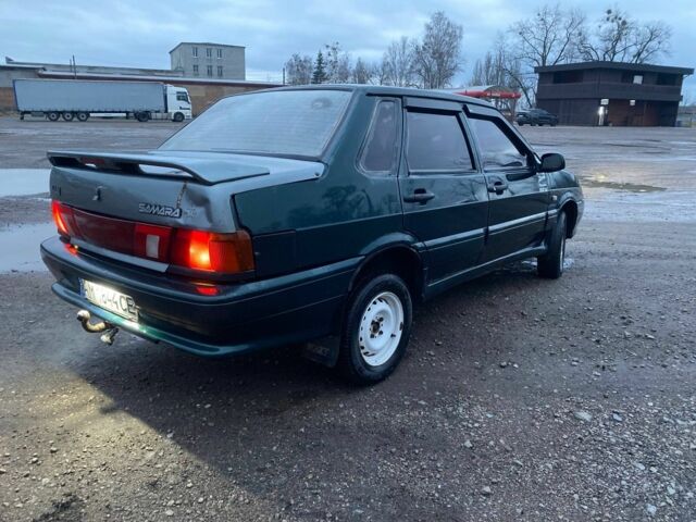 Зеленый ВАЗ 2115 Самара, объемом двигателя 1.5 л и пробегом 1 тыс. км за 750 $, фото 2 на Automoto.ua