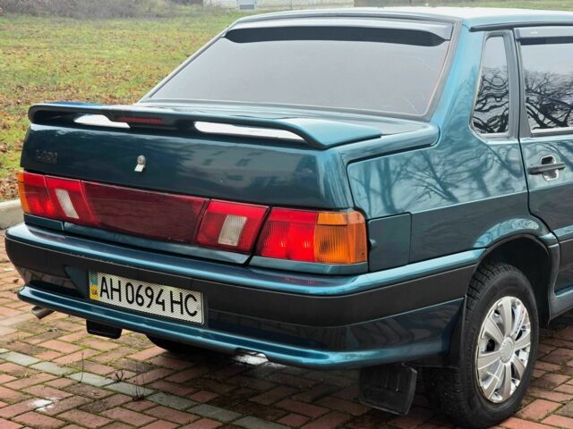 Зеленый ВАЗ 2115 Самара, объемом двигателя 1.5 л и пробегом 131 тыс. км за 1800 $, фото 5 на Automoto.ua