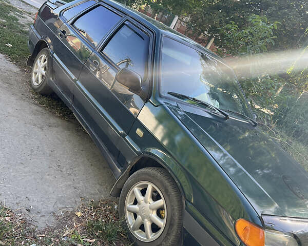 Зелений ВАЗ 2115 Самара, об'ємом двигуна 1.5 л та пробігом 357 тис. км за 1800 $, фото 1 на Automoto.ua