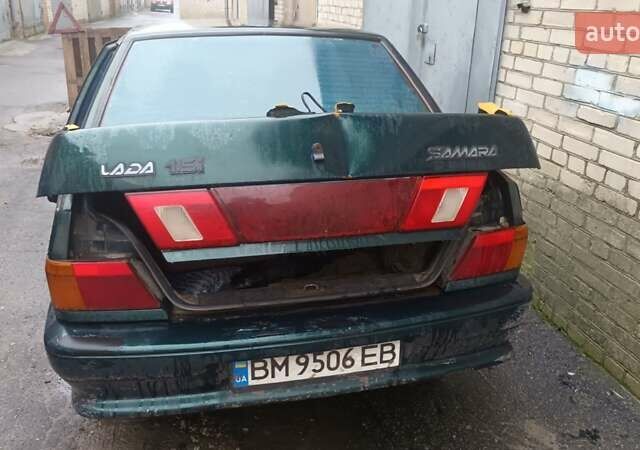 Зелений ВАЗ 2115 Самара, об'ємом двигуна 1.5 л та пробігом 248 тис. км за 550 $, фото 4 на Automoto.ua