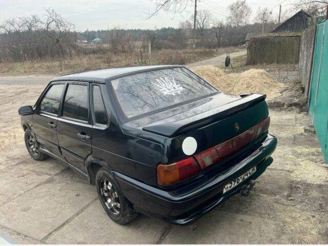 Зеленый ВАЗ 2115 Самара, объемом двигателя 1.5 л и пробегом 200 тыс. км за 1200 $, фото 2 на Automoto.ua