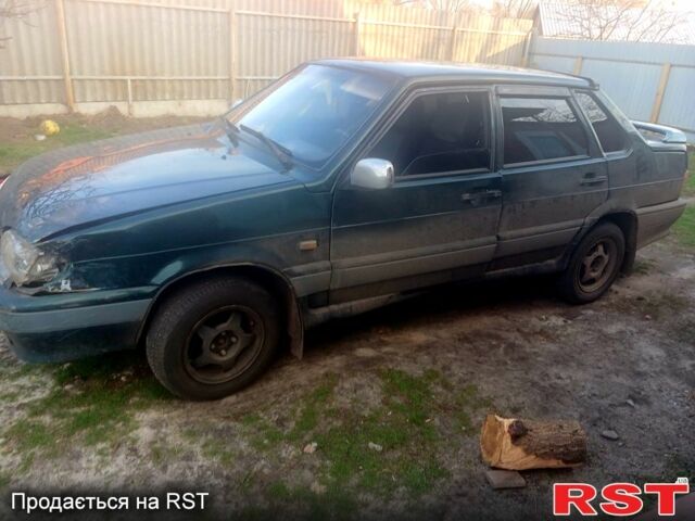 Зеленый ВАЗ 2115 Самара, объемом двигателя 1.5 л и пробегом 0 тыс. км за 900 $, фото 1 на Automoto.ua