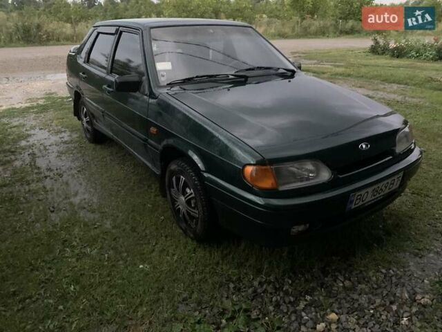 Зелений ВАЗ 2115 Самара, об'ємом двигуна 1.5 л та пробігом 81 тис. км за 2300 $, фото 1 на Automoto.ua