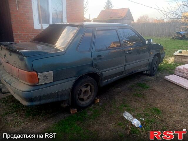 Зеленый ВАЗ 2115 Самара, объемом двигателя 1.5 л и пробегом 0 тыс. км за 900 $, фото 2 на Automoto.ua