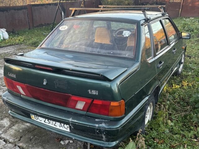 Зеленый ВАЗ 2115 Самара, объемом двигателя 1.5 л и пробегом 1 тыс. км за 800 $, фото 6 на Automoto.ua