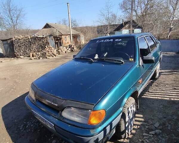 Зеленый ВАЗ 2115 Самара, объемом двигателя 1.5 л и пробегом 196 тыс. км за 1500 $, фото 14 на Automoto.ua