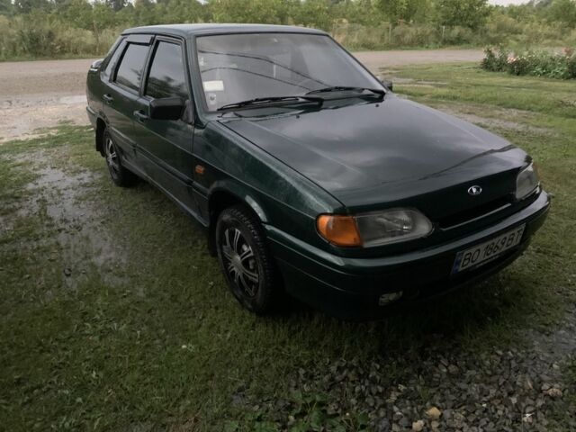 Зелений ВАЗ 2115 Самара, об'ємом двигуна 1.5 л та пробігом 81 тис. км за 2300 $, фото 2 на Automoto.ua