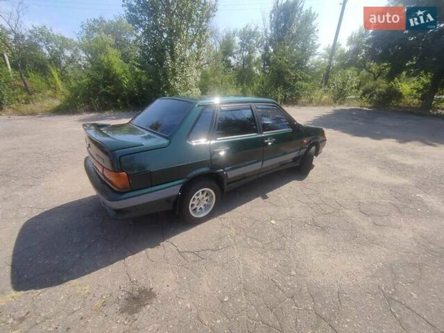 Зеленый ВАЗ 2115 Самара, объемом двигателя 1.5 л и пробегом 130 тыс. км за 2300 $, фото 3 на Automoto.ua