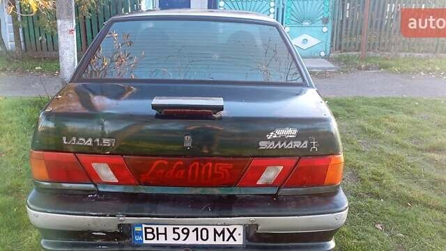 Зелений ВАЗ 2115 Самара, об'ємом двигуна 1.5 л та пробігом 230 тис. км за 1000 $, фото 2 на Automoto.ua