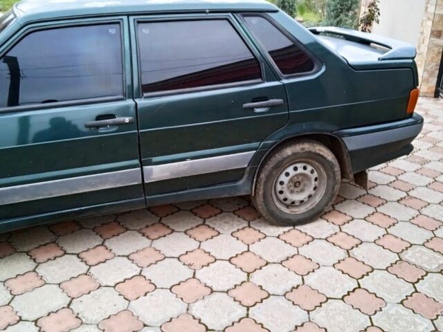 Зеленый ВАЗ 2115 Самара, объемом двигателя 1.5 л и пробегом 310 тыс. км за 1250 $, фото 5 на Automoto.ua