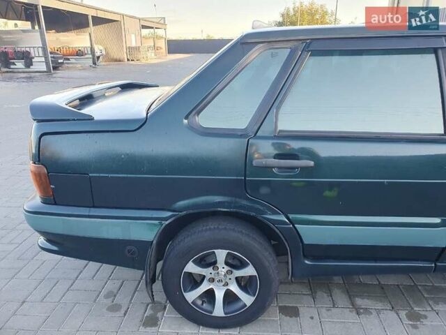 Зелений ВАЗ 2115 Самара, об'ємом двигуна 1.5 л та пробігом 170 тис. км за 1900 $, фото 5 на Automoto.ua
