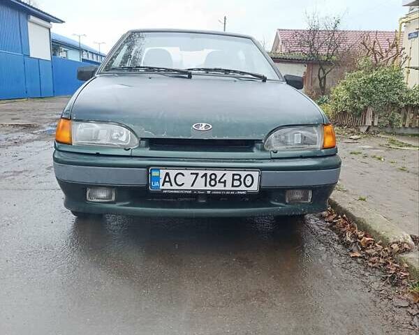 Зеленый ВАЗ 2115 Самара, объемом двигателя 1.5 л и пробегом 221 тыс. км за 1800 $, фото 1 на Automoto.ua