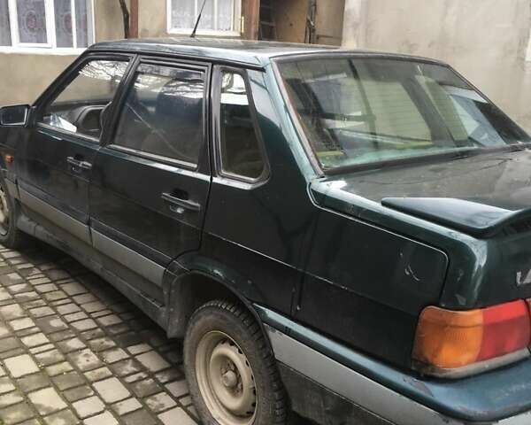 Зеленый ВАЗ 2115 Самара, объемом двигателя 1.5 л и пробегом 200 тыс. км за 1300 $, фото 6 на Automoto.ua