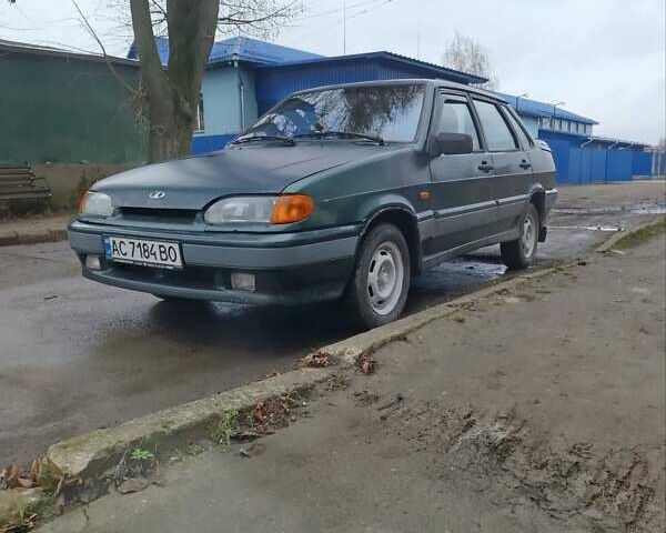 Зеленый ВАЗ 2115 Самара, объемом двигателя 1.5 л и пробегом 221 тыс. км за 1800 $, фото 9 на Automoto.ua