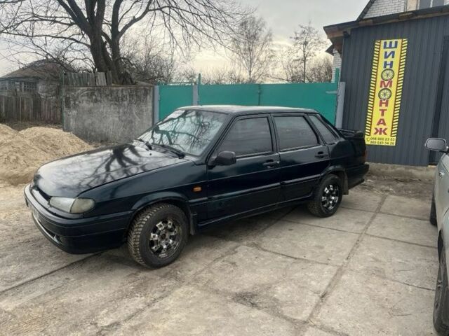 Зеленый ВАЗ 2115 Самара, объемом двигателя 1.5 л и пробегом 200 тыс. км за 1200 $, фото 6 на Automoto.ua