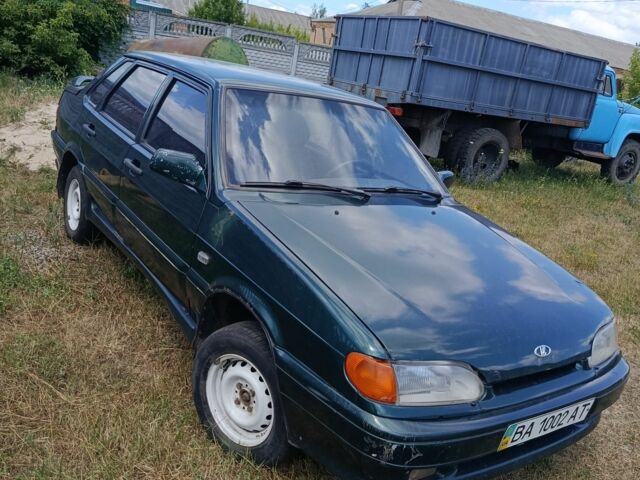 Зеленый ВАЗ 2115 Самара, объемом двигателя 0 л и пробегом 160 тыс. км за 1000 $, фото 4 на Automoto.ua