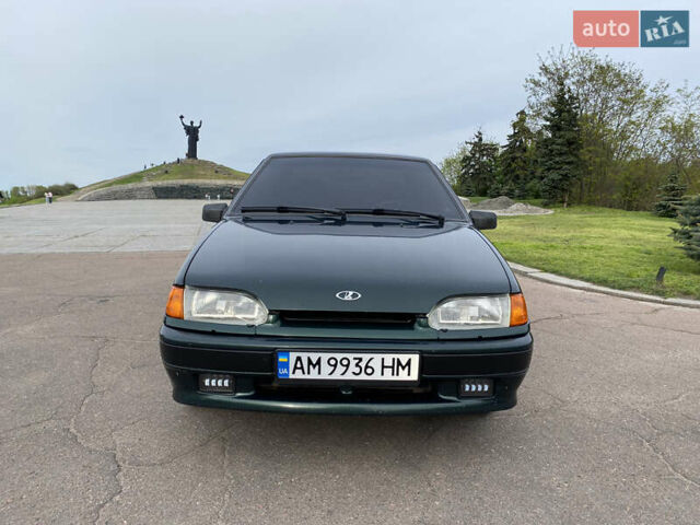 Зеленый ВАЗ 2115 Самара, объемом двигателя 1.5 л и пробегом 120 тыс. км за 2500 $, фото 1 на Automoto.ua