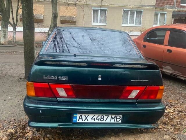 Зелений ВАЗ 2115 Самара, об'ємом двигуна 1.5 л та пробігом 250 тис. км за 2011 $, фото 3 на Automoto.ua