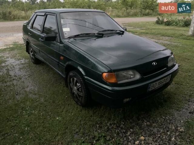 Зелений ВАЗ 2115 Самара, об'ємом двигуна 1.5 л та пробігом 81 тис. км за 2300 $, фото 3 на Automoto.ua