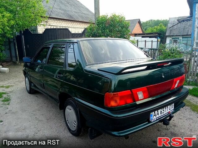 Зеленый ВАЗ 2115 Самара, объемом двигателя 1.5 л и пробегом 24 тыс. км за 3500 $, фото 1 на Automoto.ua