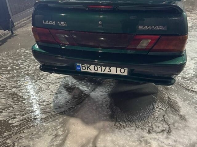 ВАЗ 2115 Самара 2003 у Рівному на Automoto.ua Зелений ВАЗ 2115 Самара, об'ємом двигуна 1.5 л та пробігом 258 тис. км за 1400 $, фото 3 на Automoto.ua
