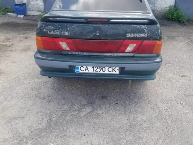 Зелений ВАЗ 2115 Самара, об'ємом двигуна 1.5 л та пробігом 340 тис. км за 1350 $, фото 2 на Automoto.ua