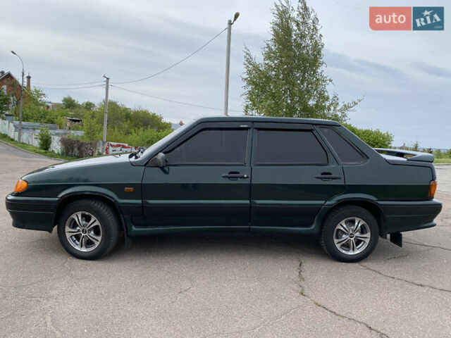 Зеленый ВАЗ 2115 Самара, объемом двигателя 1.5 л и пробегом 120 тыс. км за 2500 $, фото 5 на Automoto.ua