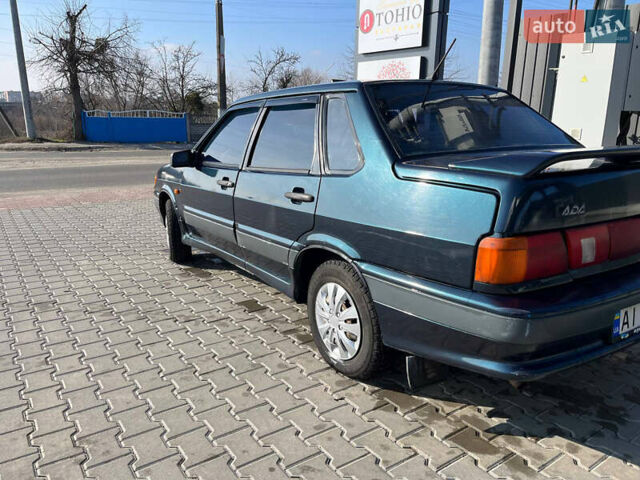 Зеленый ВАЗ 2115 Самара, объемом двигателя 1.5 л и пробегом 250 тыс. км за 1600 $, фото 24 на Automoto.ua