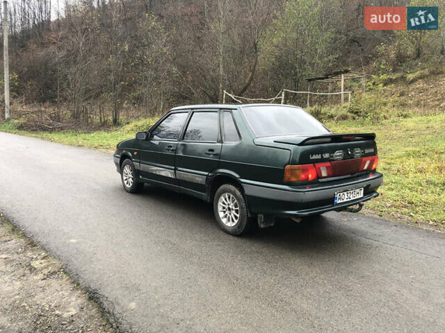 Зеленый ВАЗ 2115 Самара, объемом двигателя 1.5 л и пробегом 1 тыс. км за 1150 $, фото 6 на Automoto.ua