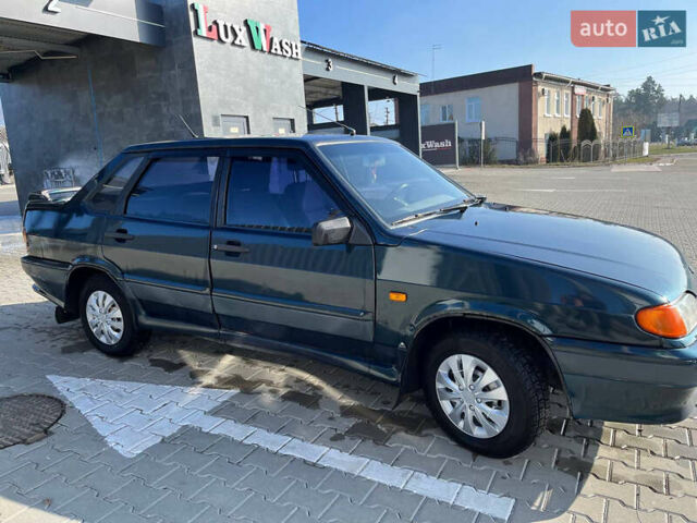 Зеленый ВАЗ 2115 Самара, объемом двигателя 1.5 л и пробегом 250 тыс. км за 1600 $, фото 3 на Automoto.ua