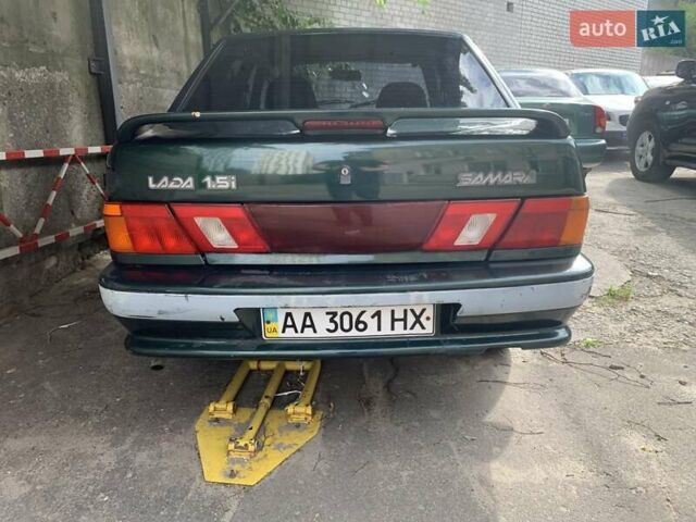 Зелений ВАЗ 2115 Самара, об'ємом двигуна 1.5 л та пробігом 120 тис. км за 1700 $, фото 3 на Automoto.ua